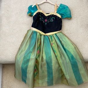 Authentic Disney Store Anna dress size 4